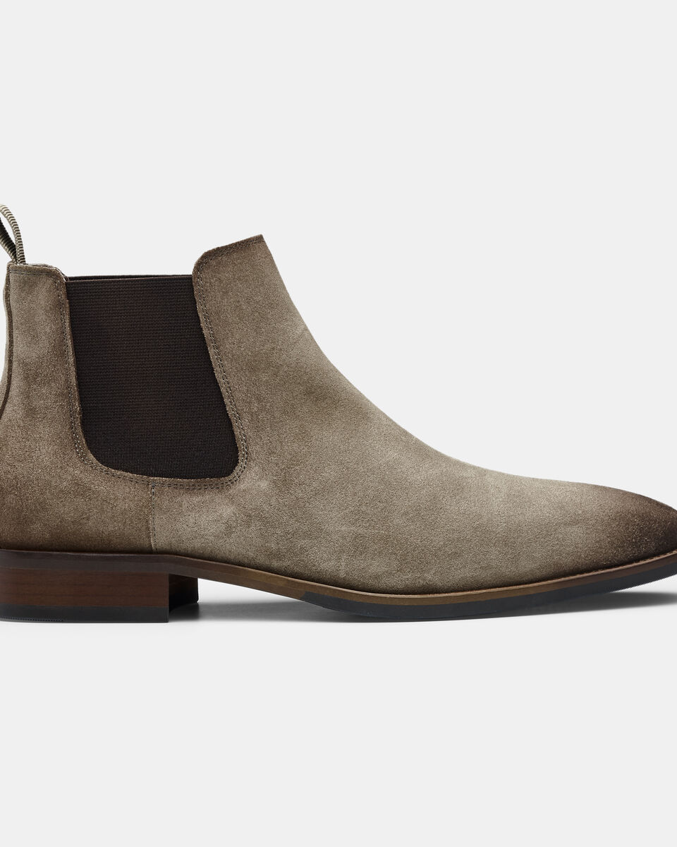 Corsano Suede Chelsea Boot, Taupe, hi-res